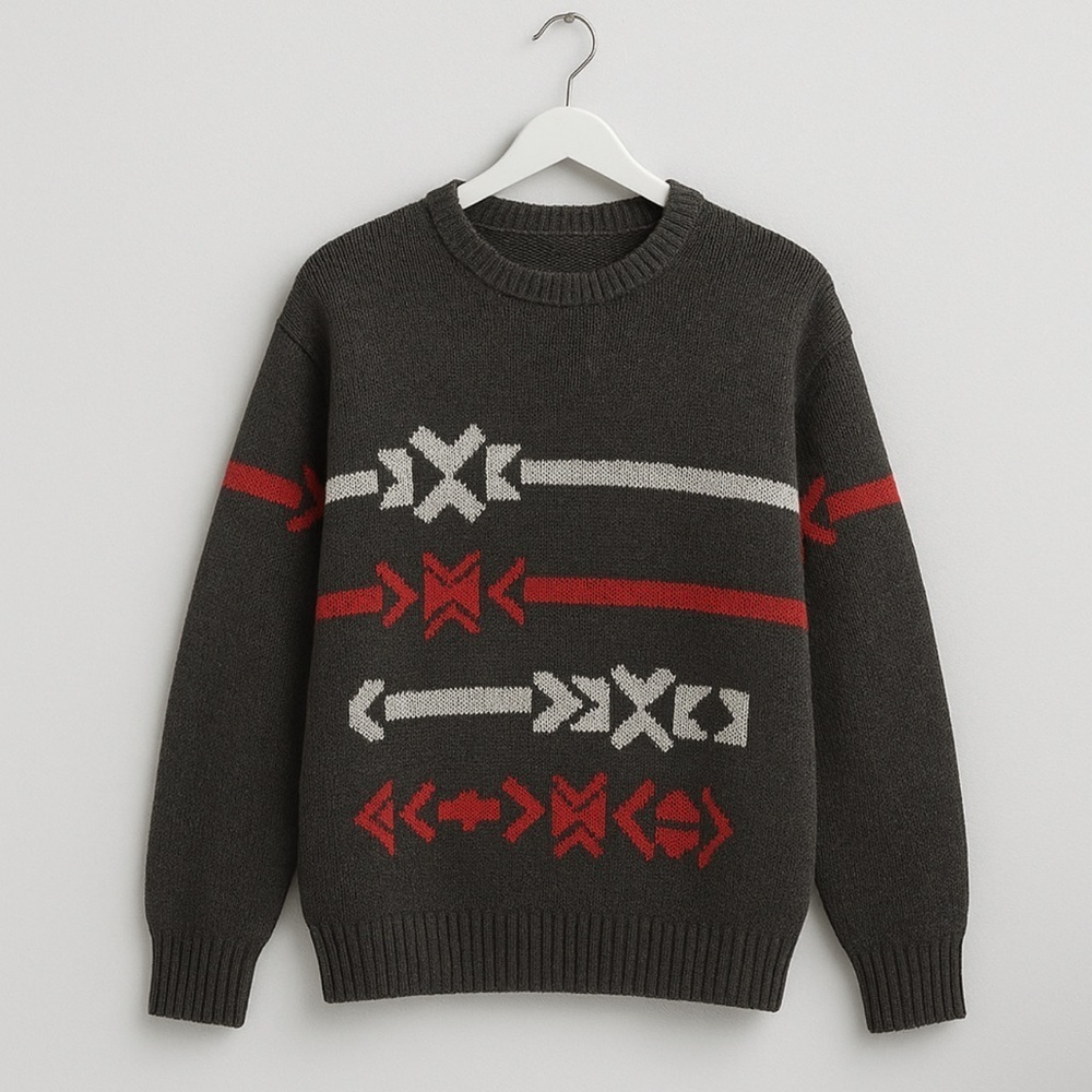 Tyrolia by Head Wool Ski Men’s Sweater L Classic Alpine Thick Pullover Vintage - Picture 2 of 7